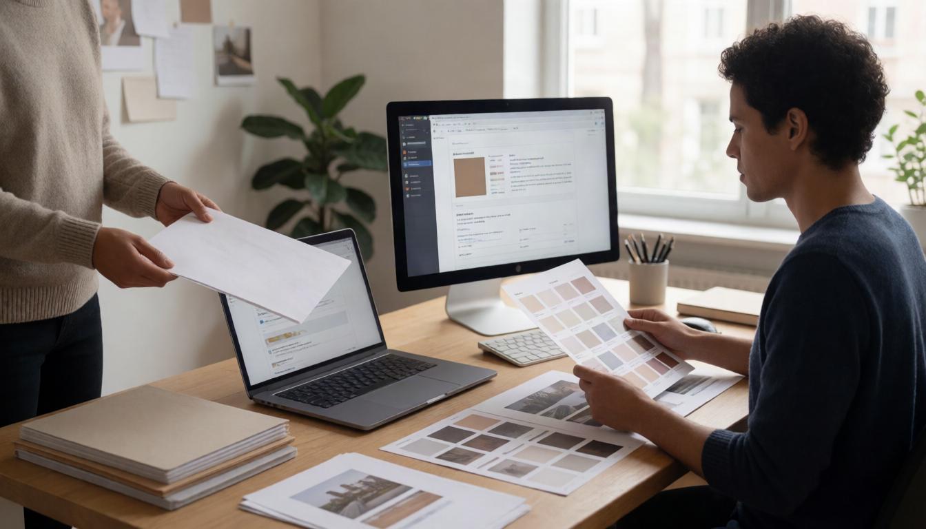 Printed portfolio production